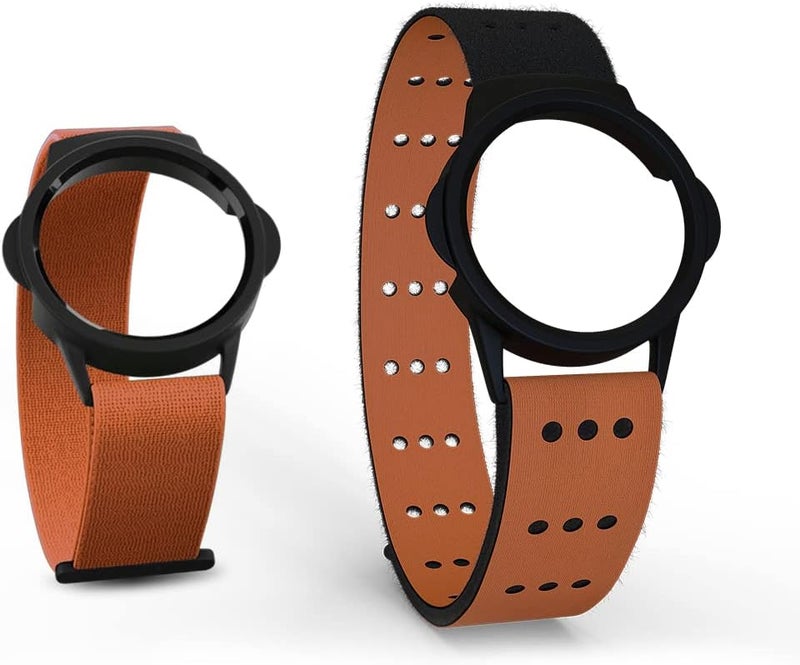 MYZONE MZ-Switch Replacement Arm & Wrist Straps - Orange - Vibrant, Adjustable & Comfortable Replacement Fitness Band for the MZ-Switch - Image 1
